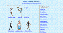 Desktop Screenshot of juniorskaters.com