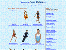 Tablet Screenshot of juniorskaters.com