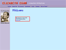 Tablet Screenshot of elizabethegan.juniorskaters.com